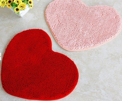 工廠直銷雪尼爾愛心地墊，打造溫馨舒適居家良品